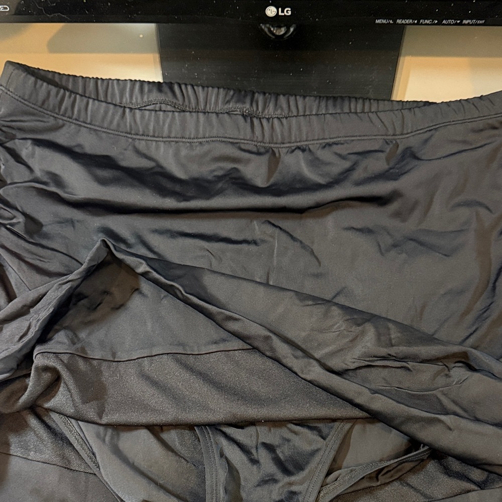 EUC Swimsuits For All Black Swim Skirt